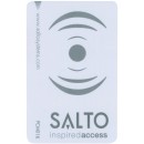 Badge en PVC NXP Mifare Desfire 2K EV3 - blanc - encodé Salto SALTO