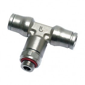 Té au centre à piquetage mâle filetage BSPP cylindrique 3698 PARKER