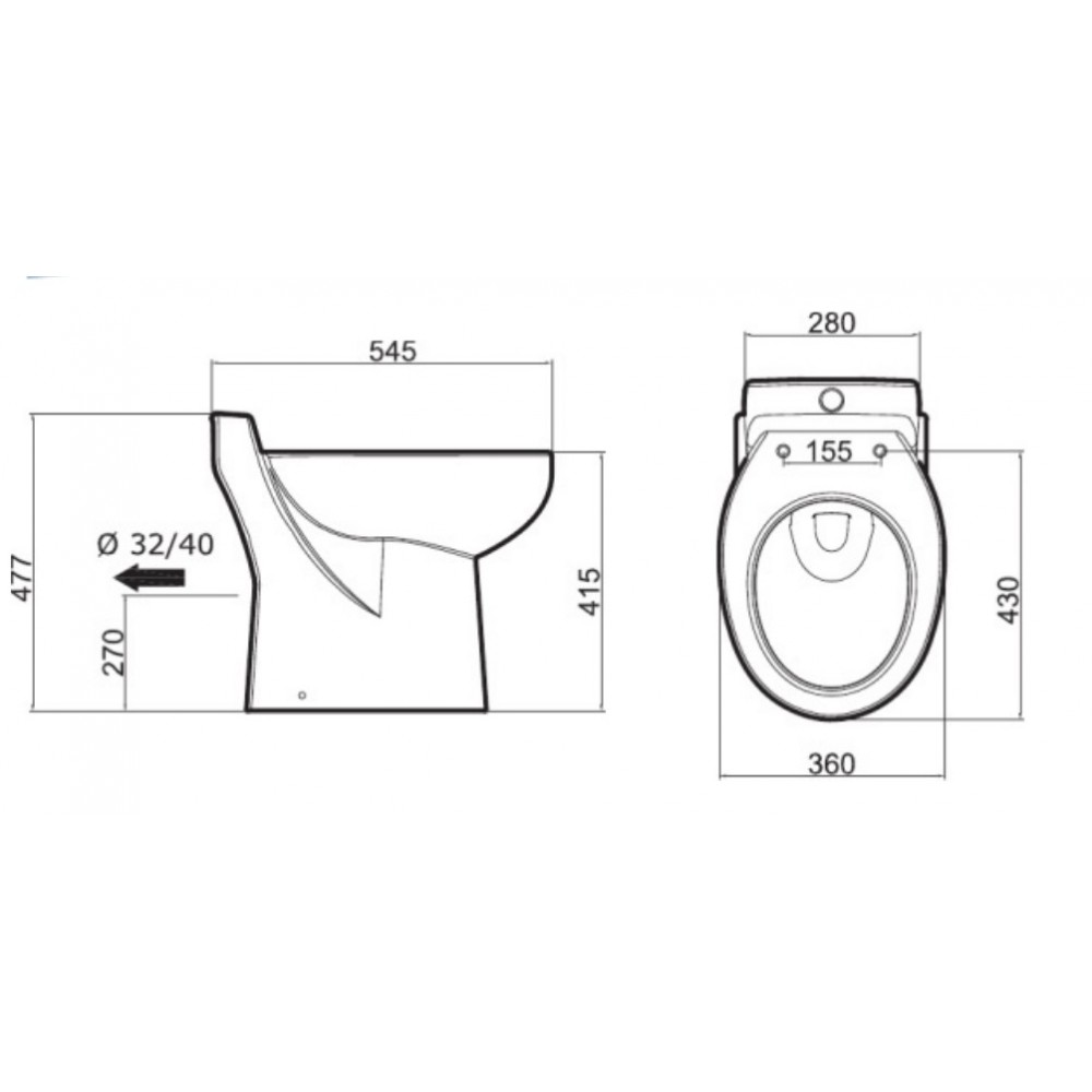 Broyeur wc compact silencieux - W30SP WATERMATIC