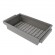 Kit panier métallique et rack ajustable Quartz pour armoires - titane