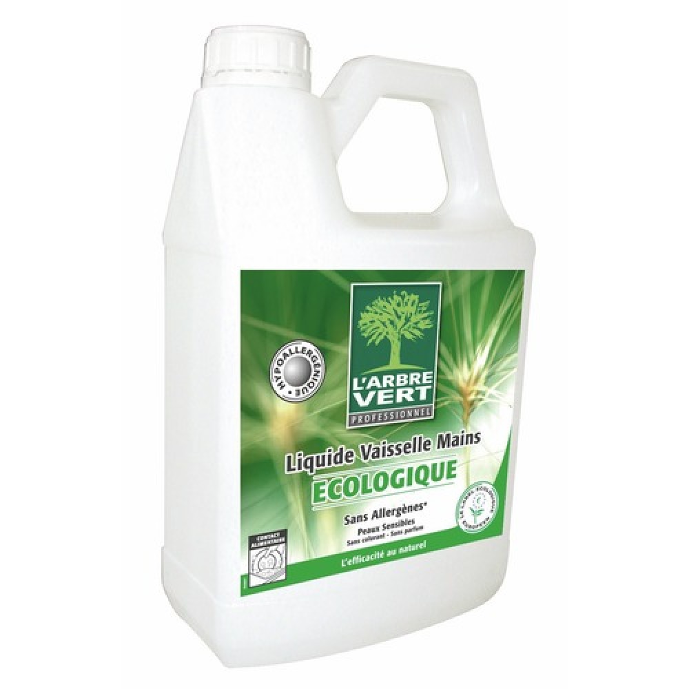Liquide vaisselle professionnel L'Arbre Vert Ecolabel
