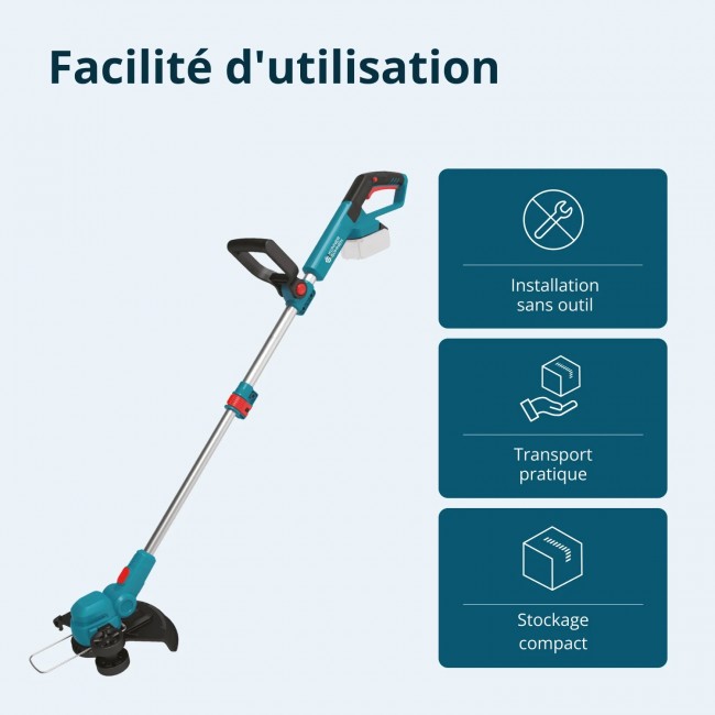 Coupe-bordures à batterie 20V + manche télescopique - Solo - KS CST-20V - Bricozor 8.jpeg KONNER & SOHNEN