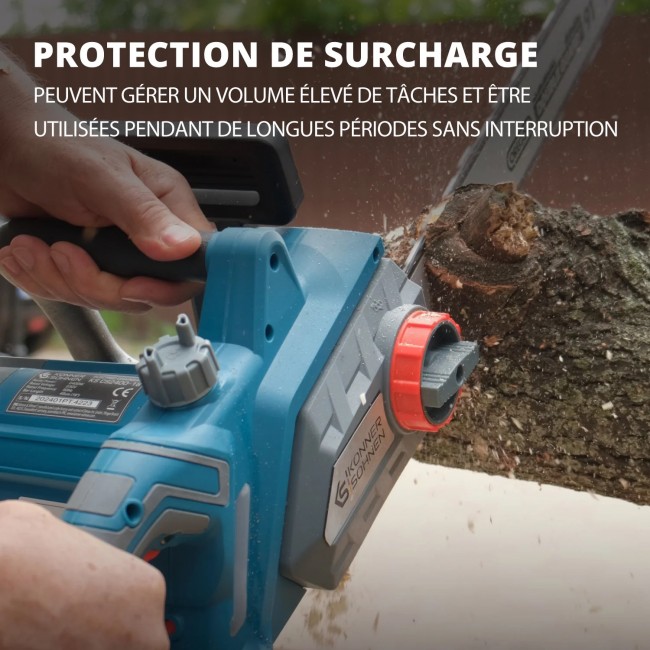 Tronçonneuse électrique 2400W - 45 cm - KS CS2400-18 - Bricozor 12.jpeg KONNER & SOHNEN