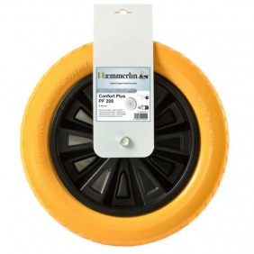 Roue de brouette increvable PF 200 - diamètre 400 mm HAEMMERLIN