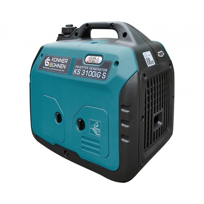 Groupe électrogène Inverter à essence:gaz - 3,1 kW - 230V - KS 3100iG S - Bricozor 14.jpeg KONNER & SOHNEN