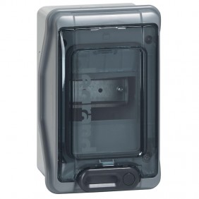 Coffret électrique étanche - 1x6 modules - 1 rangée - Plexo 3 LEGRAND