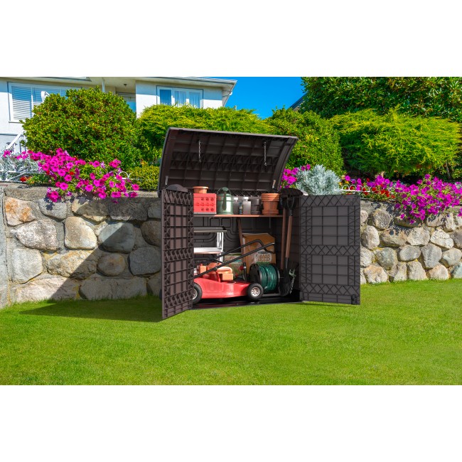 1200L Storeaway Shed Arc & Flat Bg-3 Final Brown.jpg DURAMAX