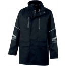 Parka de pluie imperméable GRAFIZ coupe-vent et respirante - noir DELTA PLUS