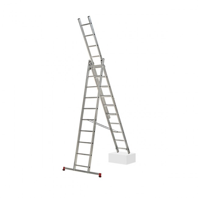 Echelle transformable 3 plans - 3x10 échelons - hauteur de travail 5,96m - Bricozor 3.jpg ESCALUX