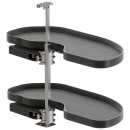 Kit plateaux de meuble d'angle Cornerstone maxx Unero anthracite Vauth Sagel