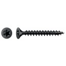 Vis à bois universelle - zingué noir - tête fraisée - Torx T-STAR Plus SPAX