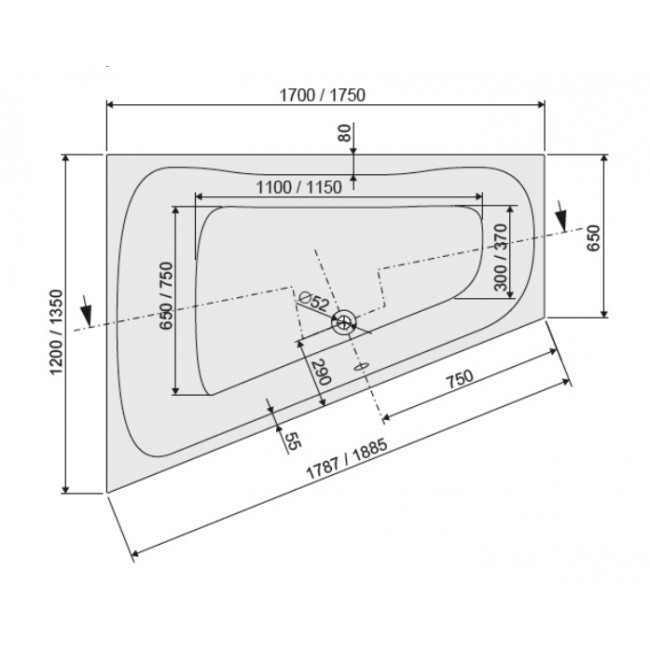schema-1-baignoire-asymetrique-trapeze-a-encastrer-170x120-cm-garbo-leda.jpg LEDA