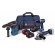 Pack 3 machines 18V + 2 batteries GBA 5Ah + sac de transport