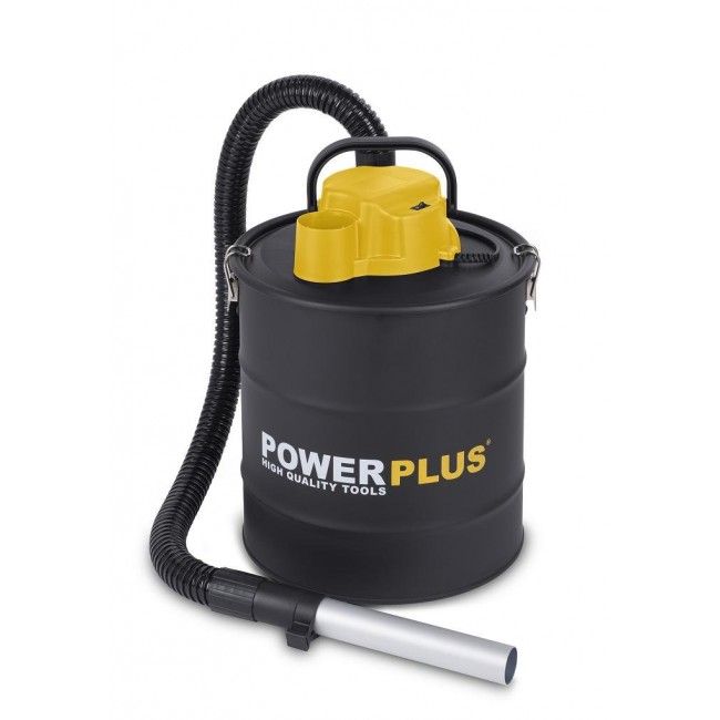 PowerPlus Vide Cendres 20L 1600W - Aspirateur Cendres Cheminée Et Barbecue Puissant