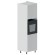 Caisson armoire hauteur 2100 mm profondeur 610 mm - blanc