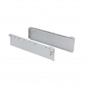 Kit tiroir Ultrabox-hauteur 118 mm-gris métallisé EMUCA