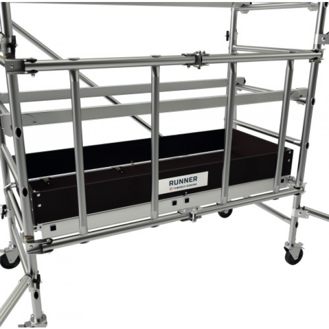 Échafaudage roulant et pliant en aluminium - Runner - Bricozor 3.jpg TUBESCA