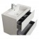 Meuble de salle de bains blanc - 80 cm - Sia - double vasque