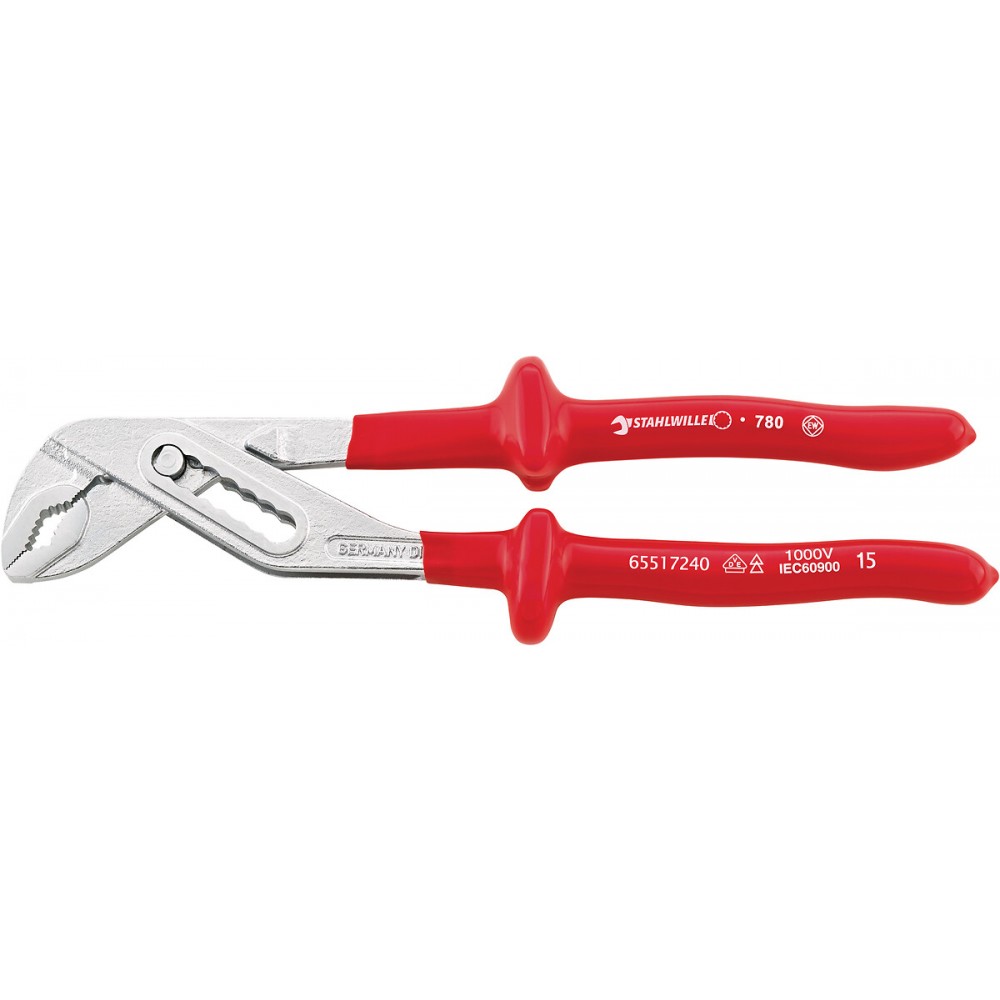 Pince Multiprise Bosch Professional VDE 250mm - Isolée 1000V - Acier Chrome-vanadium - Auto-serrante