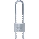 Cadenas à clé - anse longue réglable acier cémenté -TITALIUM™ -64TI/HB ABUS