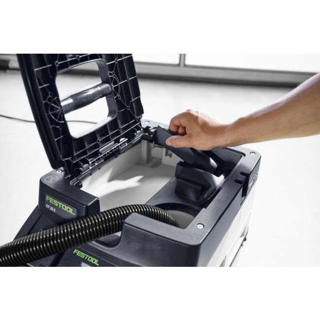 Aspirateur eau et poussières cuve synthétique CT 25 E-Set Cleantec - Bricozor 8.jpg FESTOOL