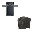Plancha gaz 60 cm sur chariot - Combo Fusion 60 + housse offerte ENO