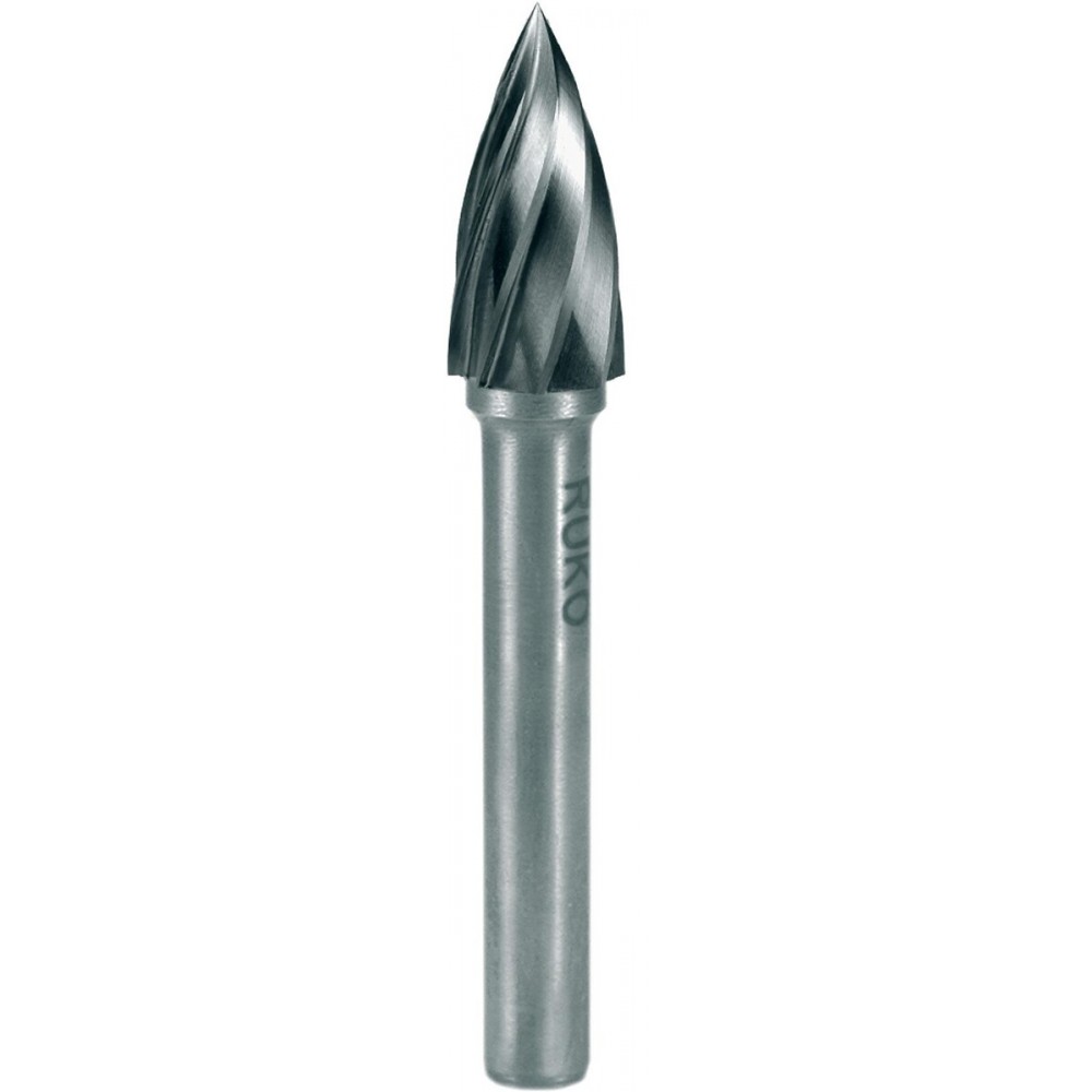 Fraise Carbure Conique Fraise Conique Carbure Speed Tiger TBTA - Pointe Sphérique R1 - Tige 6mm - Usinage Bois/Métal Usinage Bois Métal