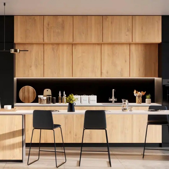 Credence-de-cuisine-noir-brillant.jpg NORDLINGER