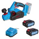 Rabot sans fil 20V - rabotage 82 mm + 2 batteries 4Ah - FCPL822X-2B1C LEMAN