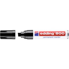 Marqueur permanent - pointe biseautée extra large - E 800 EDDING
