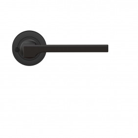 Poignées de porte sur rosaces rondes ER57 Soho - verrouillage sans clé KARCHER DESIGN