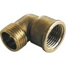 Coude laiton 90° mâle / femelle BRICOZOR