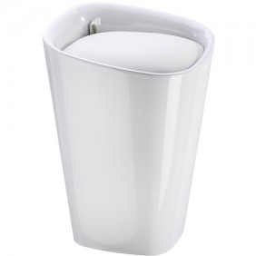 Tabouret/panier à linge pour salle de bain Rectangulaire Candy WENKO