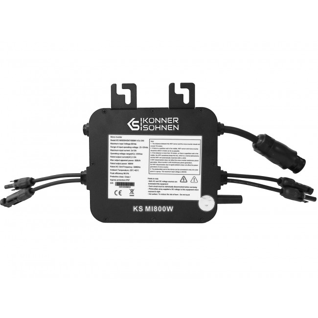 Pack système solaire pour balcon - KS SBS800-SET3 - Bricozor 1.jpg KONNER & SOHNEN