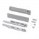 Tiroir extérieur Vertex 3D 40 kg hauteur 93 mm - finition aluminium