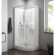 Cabine de douche - 1/4C 80x80 cm - portes coulissantes - Izibox 2