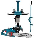 Pack fendeur de bûche vertical KS 8THE V 55/40 + tronçonneuse 1800W et levier OFFERTS KONNER & SOHNEN