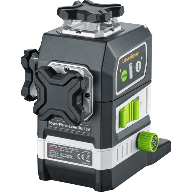 Niveau laser vert 3G Multi-18V - portée 60m - 036.380L LaserLiner