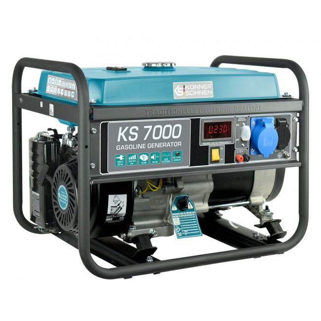 Groupe électrogène à essence - démarrage manuel - 5,5 kW - 230V - Bricozor 1.jpg KONNER & SOHNEN