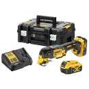 Multi-cutter XR 18V Brushless - 35 accessoires - 2 batteries 5Ah Li-ion + chargeur - en coffret TSTAK - DCS356P2-QW DEWALT