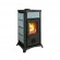 Poêle à bois en fonte et revêtement Pierre Naturelle - 6 kW - Gemma Petra