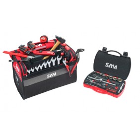 Caisse à outils textile 30 L - 100 outils de maintenance - cp-100-bag2n SAM OUTILLAGE