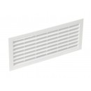 Grille de ventilation B111, 84x230mm, avec moustiquaire, à visser ou à coller NICOLL
