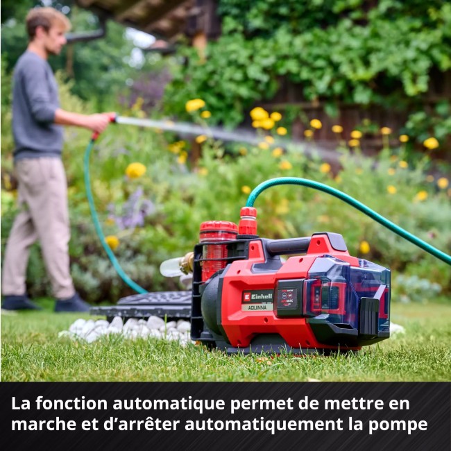 Pompe d'arrosage auto sans fil - 2,8 bar - AQUINNA 18:30 F LED AUTOMATIQUE - Power X-Change 5.jpeg EINHELL