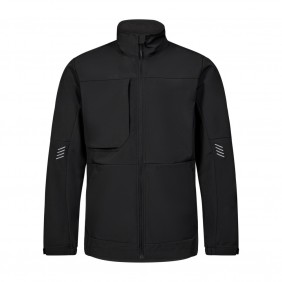 Blouson softshell léger coupe-vent 1327 Entire - noir ENGEL