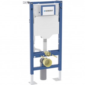 Bâti-support WC autoportant Duofix 112 cm avec réservoir Sigma 12 cm GEBERIT