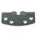 Platine de fixation pour panneau coulissant en bois mince Expert