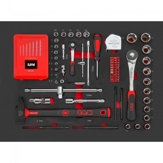 Valise multi-outils - 145 pièces - Bricozor 3.jpeg SAM OUTILLAGE