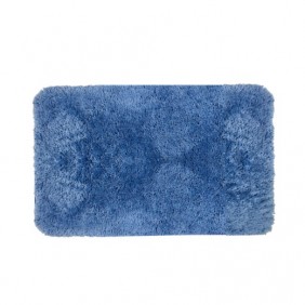Tapis de bain - 80x150cm - Bleu Ciel - Microfibre - antidérapant - Highland SPIRELLA