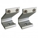 Paire de supports en aluminium pour bâton de maréchal Phare Atrius
